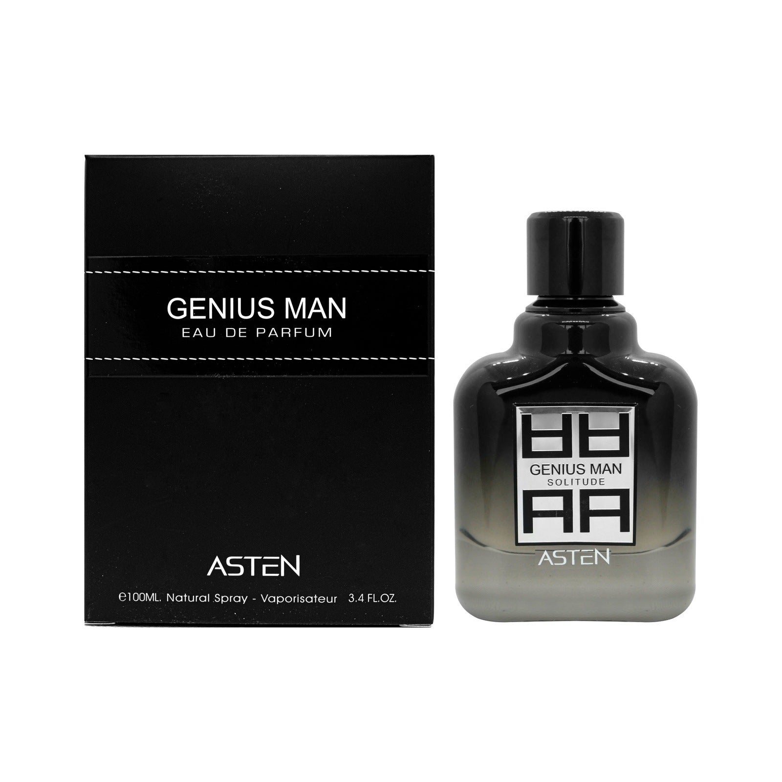 Genius Man Solitude EDP - 100Ml 3.4Oz By Asten