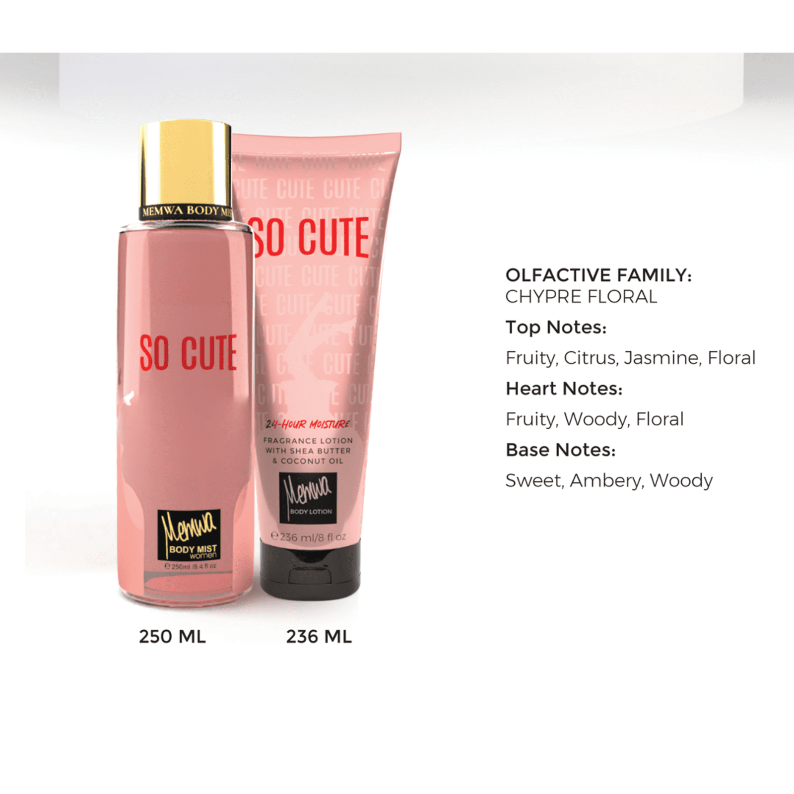 So Cute - Body Myst and Lotion By Memwa