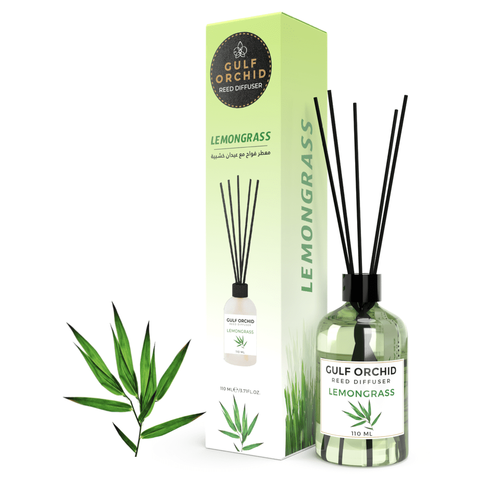 Lemongrass Reed Diffuser - 110Ml By Gulf Orchid